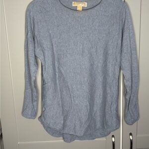 Michael Kors Blue Lightweight Knit Sweater | Size Small